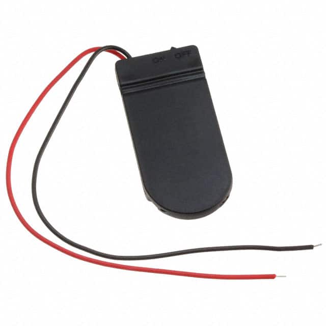 PRT-12618 SparkFun Electronics                                                                    BATT HLDR COIN 20MM 2 CELL 6" LD
