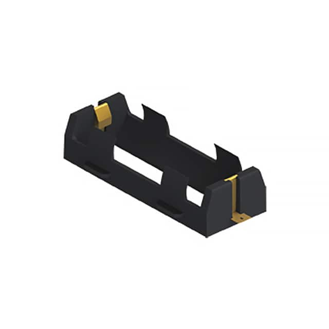 1106 Keystone Electronics                                                                    BATTERY HOLDER 26650 SMD TAB