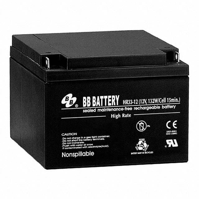 HR33-12-B1 B B Battery                                                                    BATTERY LEAD ACID 12V 31AH