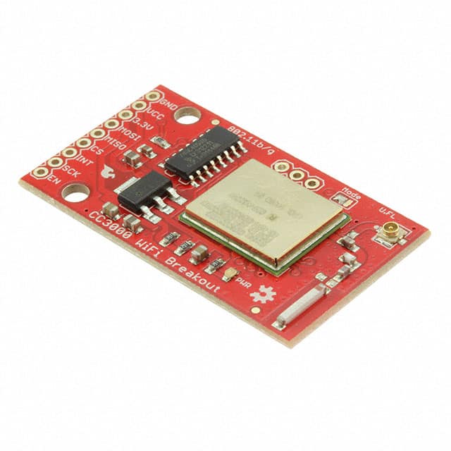 WRL-12072 SparkFun Electronics                                                                    SPARKFUN WIFI BREAKOUT - CC3000