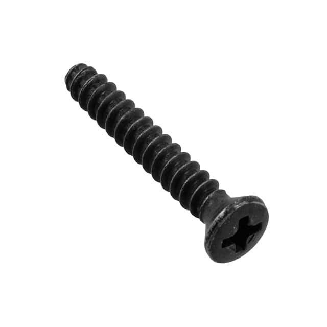 1593MS100BK Hammond Manufacturing                                                                    SCREW OVAL HD #4X.625" 1=100 BLK