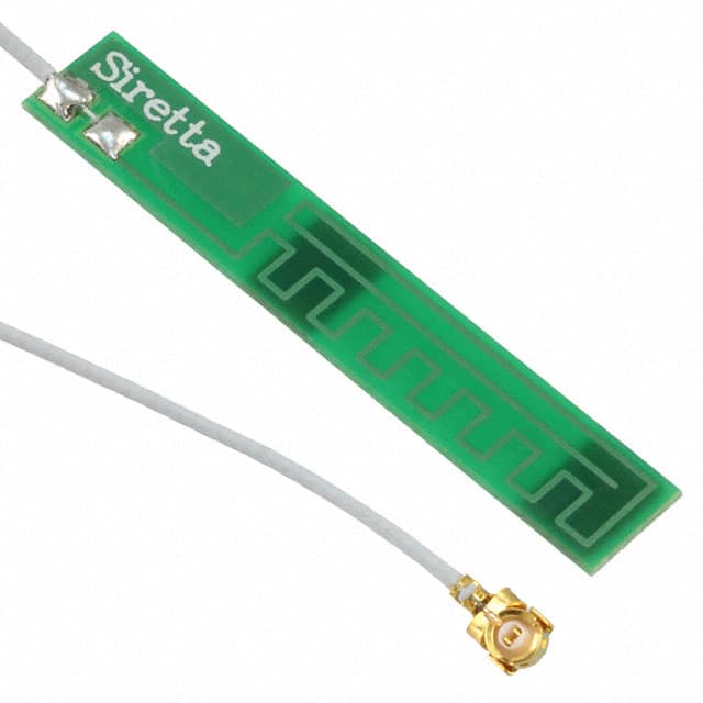 ECHO18/0.1M/UFL/S/S/15 Siretta Ltd                                                                    ANT PCB TRACE UFL SMT