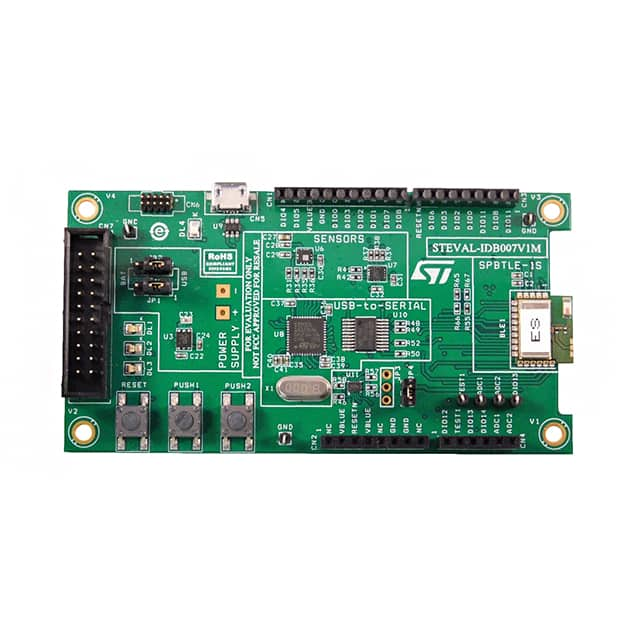 STEVAL-IDB007V1M STMicroelectronics                                                                    EVAL PLATFORM SPBTLE-1S MODULE