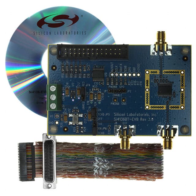 SI4136-EVB Silicon Labs                                                                    BOARD EVALUATION FOR SI4136