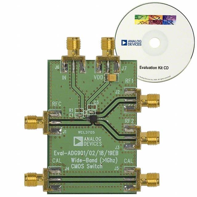 EVAL-ADG918EBZ Analog Devices Inc.                                                                    BOARD EVALUATION FOR ADG918