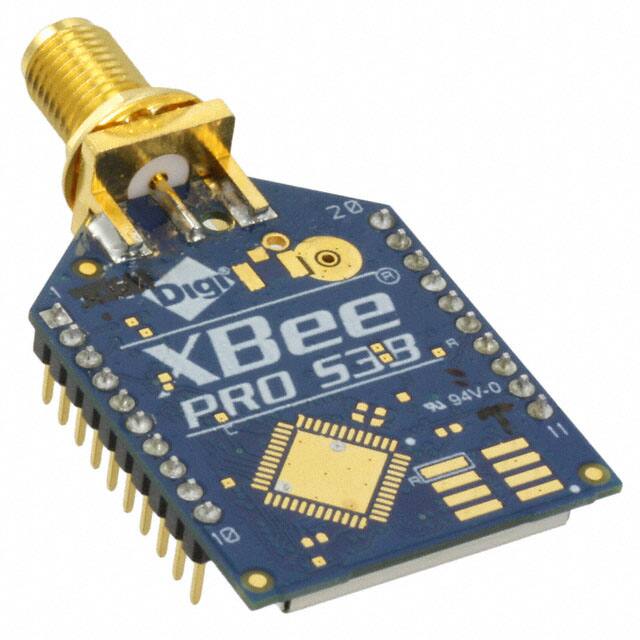 XBP9B-XCST-021 Digi International                                                                    RF TXRX MODULE ISM<1GHZ RP-SMA