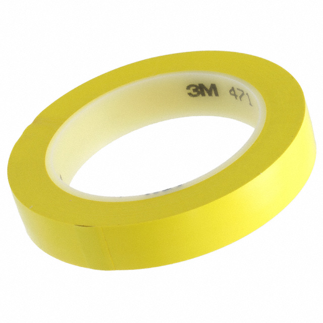 471-YELLOW-1/4"X36YD-BULK 3M                                                                    TAPE CONFORM VINYL 1/4"X 36YD