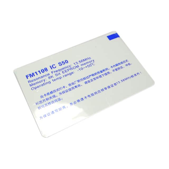 113990013 Seeed Technology Co., Ltd                                                                    M1 RFID CARD (13.56MHZ)