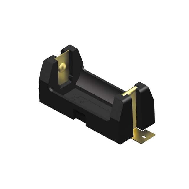 1010 Keystone Electronics                                                                    BATTERY HOLDER CR2 SMD TAB