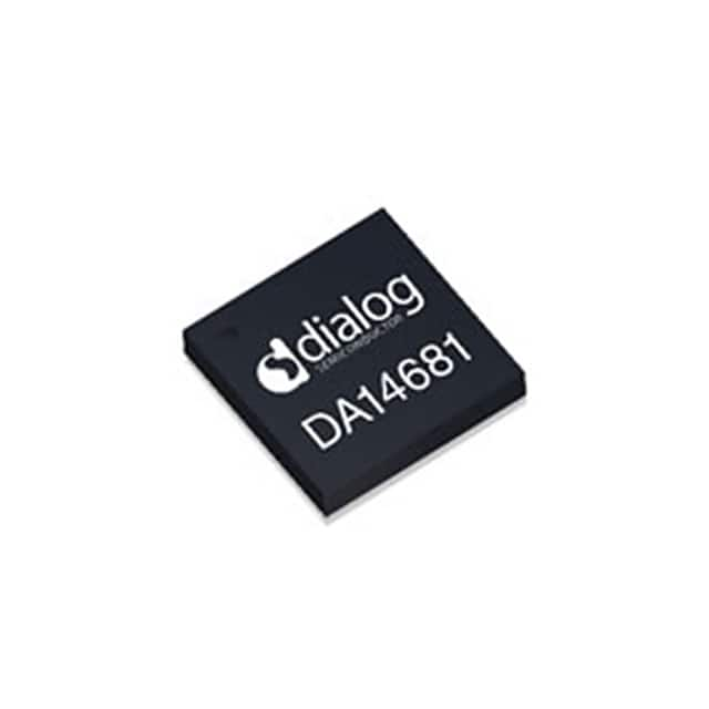 DA14681-01000A92 Dialog Semiconductor GmbH                                                                    IC RX TXRX+MCU BLUETOOTH 60AQFN