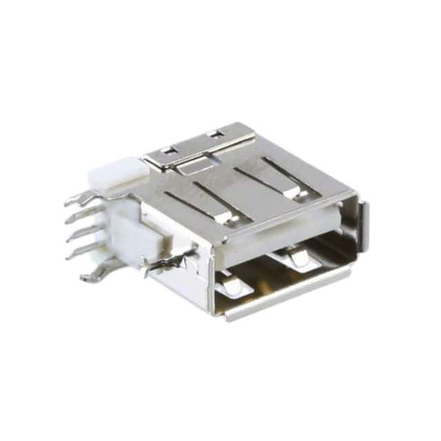 1002-013-01001 CNC Tech                                                                    CONN USB 2.0 A TYPE R/A FLAT T/H