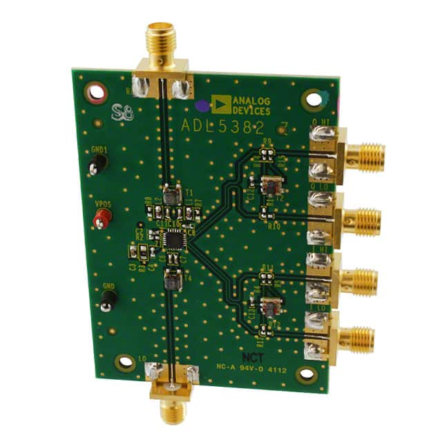 ADL5382-EVALZ Analog Devices Inc.                                                                    BOARD EVAL FOR ADL5382