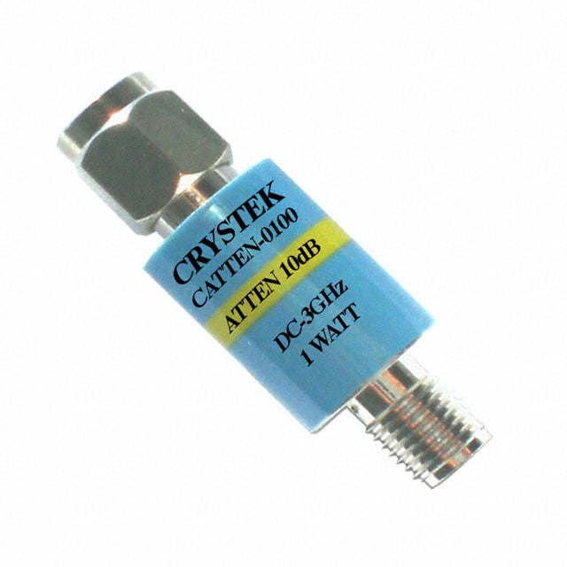 CATTEN-0100 Crystek Corporation                                                                    ATTENUATOR SMA 3GHZ 50 OHM 10DB