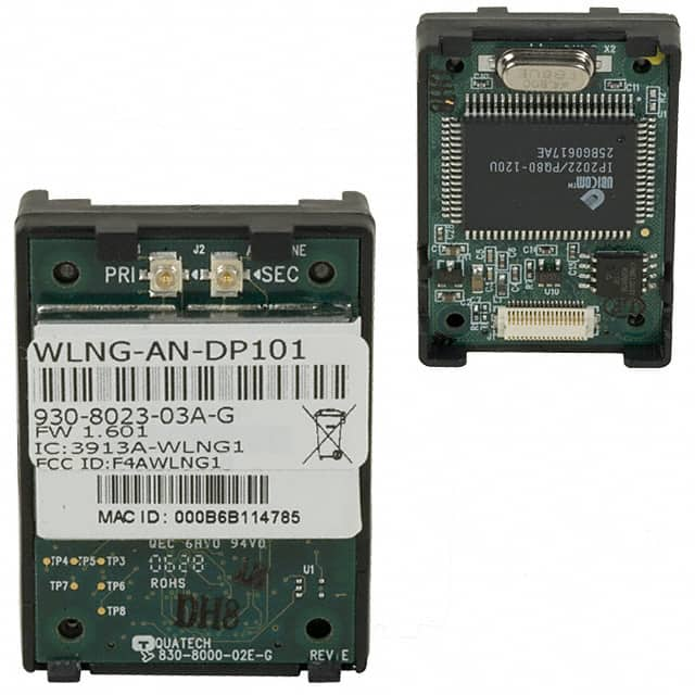 WLNG-AN-DP101-G Quatech-Division of B&B Electronics                                                                    RF TXRX MODULE WIFI U.FL ANT