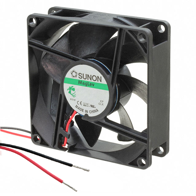 PE80252V2-000U-A99 Sunon Fans                                                                    FAN AXIAL 80X25MM 24VDC WIRE