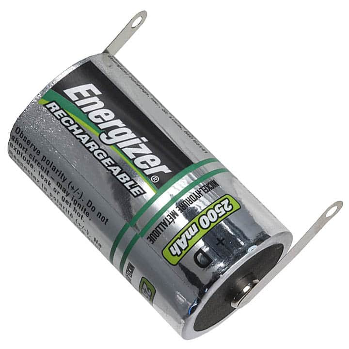 NH50BP Energizer Battery Company                                                                    BATTERY NIMH 1.2V 2.5AH D