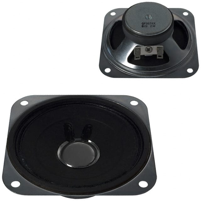 GF0876 CUI Inc.                                                                    SPEAKER 8OHM 2W TOP PORT 99DB