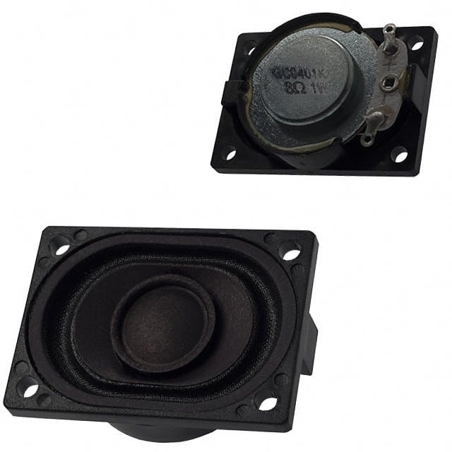 GC0401K CUI Inc.                                                                    SPEAKER 8OHM 1W TOP PORT 82DB