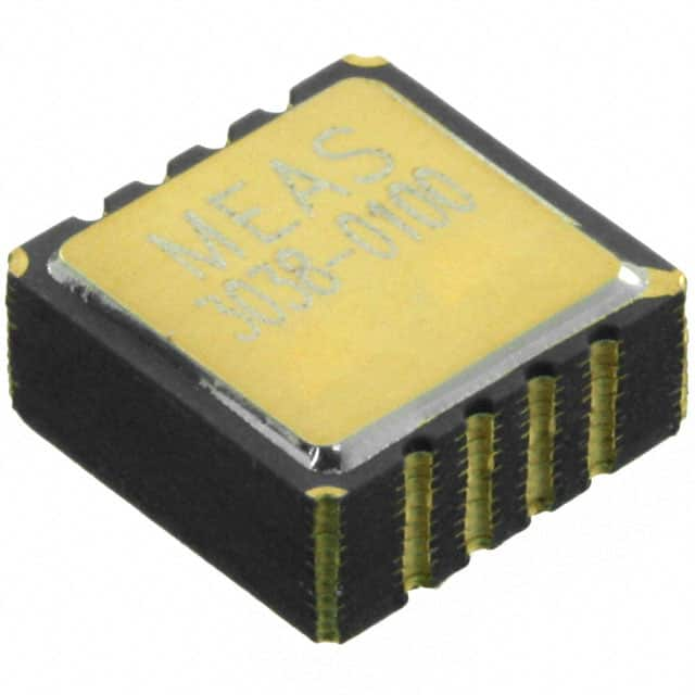 3038-0100 TE Connectivity Measurement Specialties                                                                    ACCELEROMETER 100G ANALOG LCC