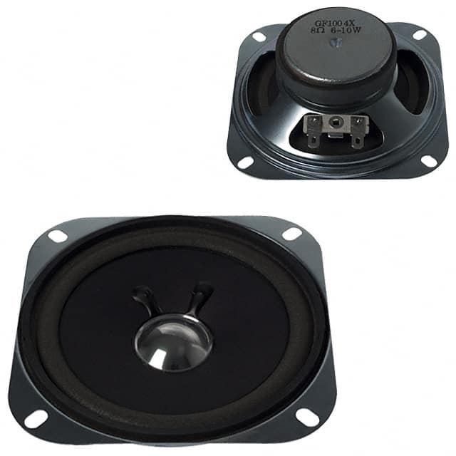 GF1004 CUI Inc.                                                                    SPEAKER 8OHM 6W TOP PORT 93DB