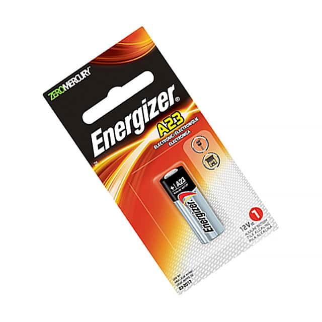 A23BPZ Energizer Battery Company                                                                    BATTERY ALKALINE 12V A23