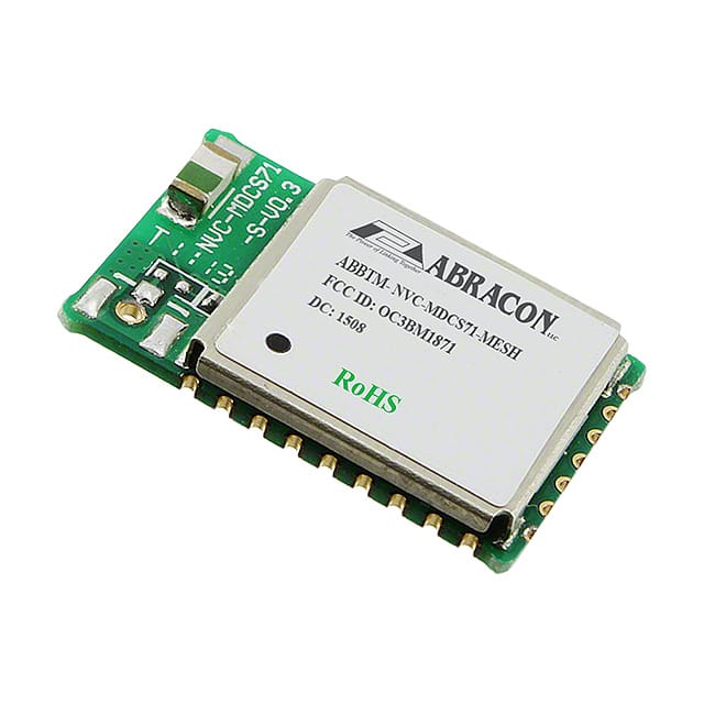 ABBTM-NVC-MDCS71-MESH Abracon LLC                                                                    RF TXRX MOD BLUETOOTH CHIP ANT