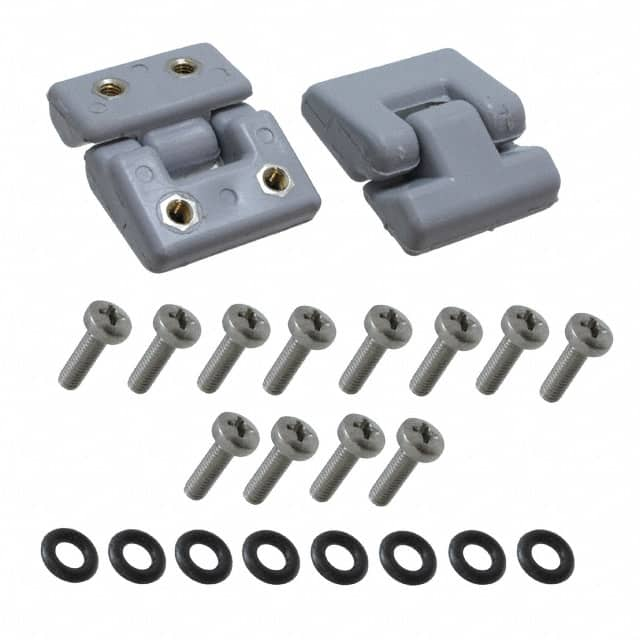 1427HK Hammond Manufacturing                                                                    HINGE KIT GRAY POLY