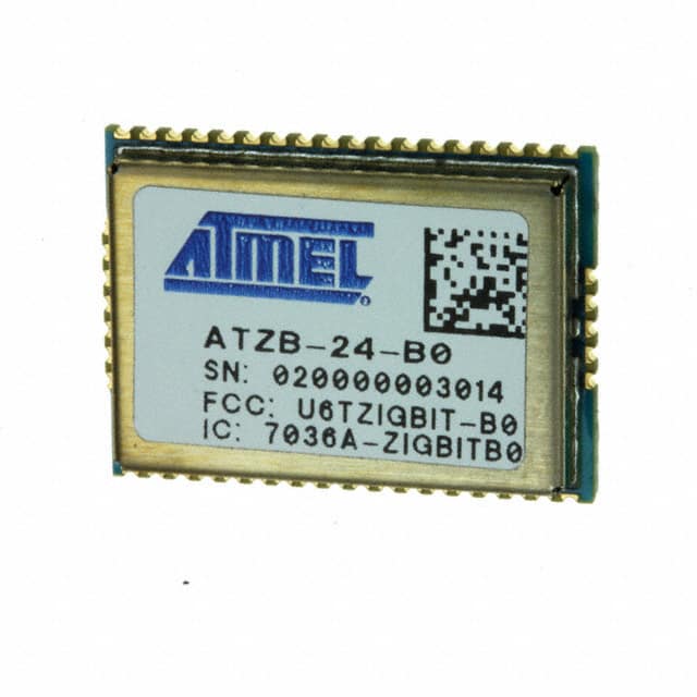 ATZB-24-B0R Microchip Technology                                                                    RF TXRX MODULE 802.15.4 SMA ANT