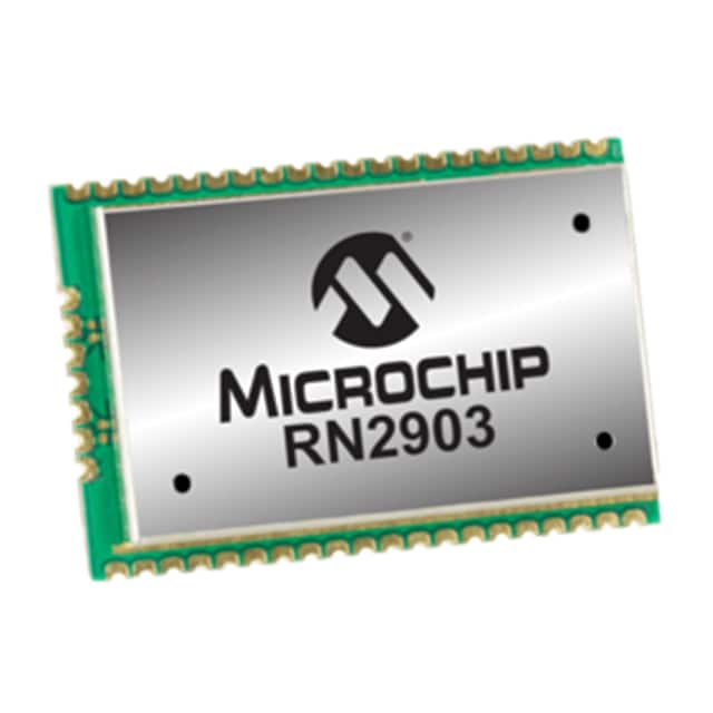 RN2903A-I/RM103 Microchip Technology                                                                    TXRX RF MOD LORA 47PIN RM