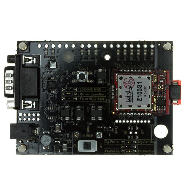 EVB-Z100S1AFR Laird - Wireless & Thermal Systems                                                                    ZIGBEE EVAL BOARD ROUTER-RS232,