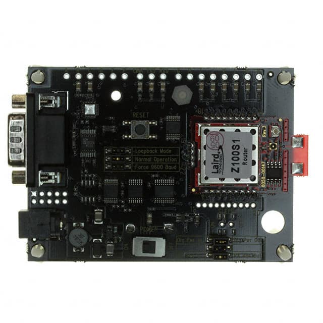 EVB-Z100S1UFR Laird - Wireless & Thermal Systems                                                                    ZIGBEE EVAL BOARD ROUTER-RS232,