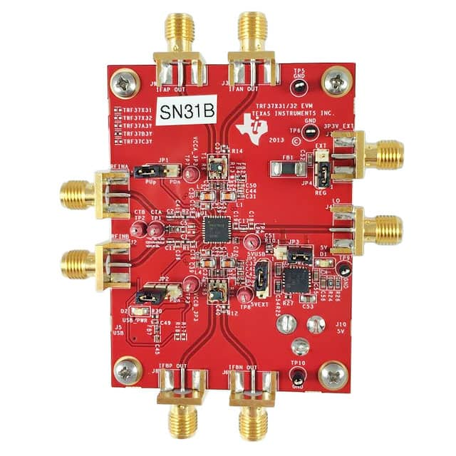 TRF37B32EVM Texas Instruments                                                                    EVAL BOARD FOR TRF37B32