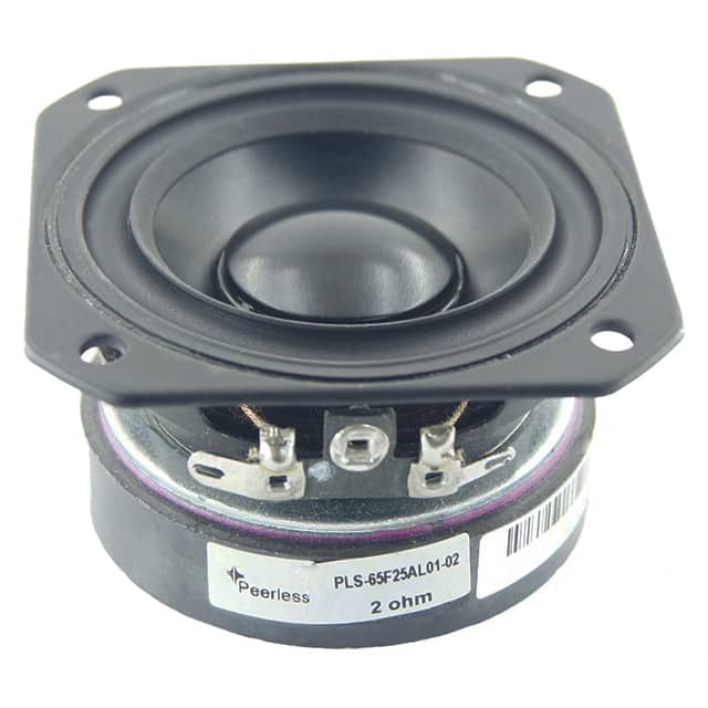PLS-65F25AL01-02 Peerless by Tymphany                                                                    SPEAKER 2OHM 15W TOP PORT 81.3DB