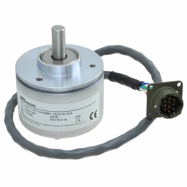 H25E-F1-SS-1024-ABZC-15V/V-SC18-S Sensata-BEI Sensors                                                                    ENCODER ROTARY 1024PPR 15V