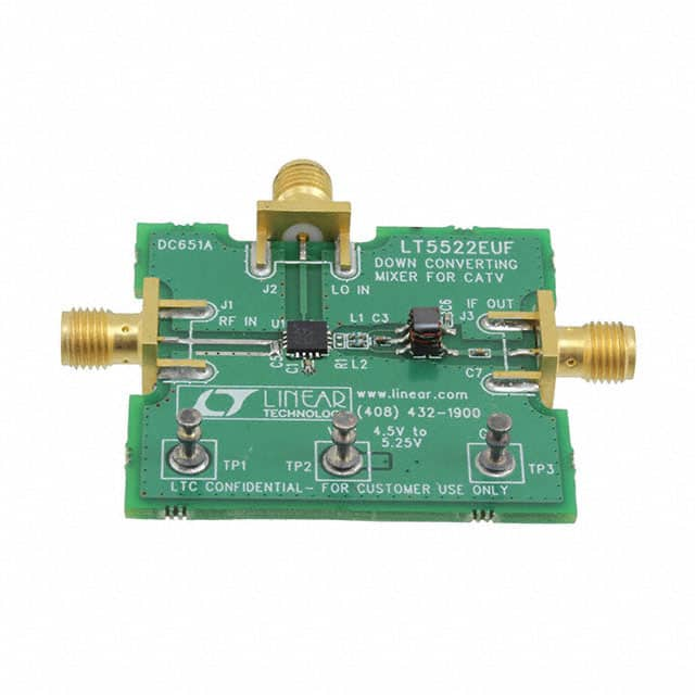 DC651A Linear Technology/Analog Devices                                                                    EVAL BOARD FOR LT5522EUF