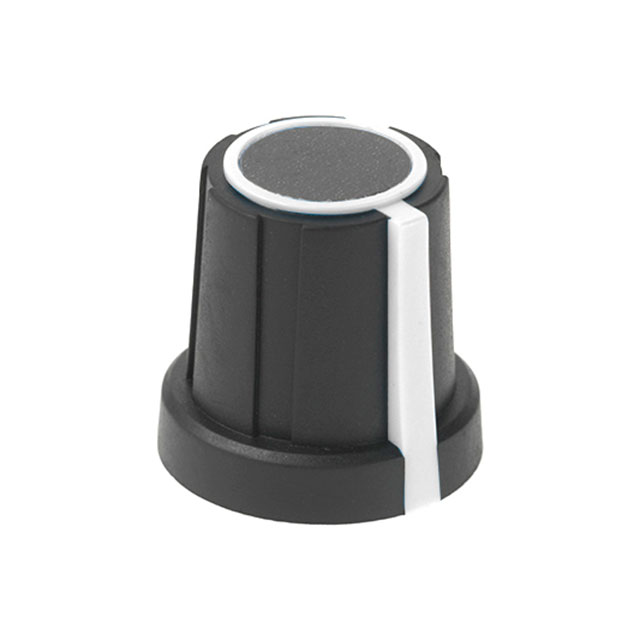 1106-W Davies Molding, LLC                                                                    KNOB TWO-SHOT 18.5MM DIA 18MM