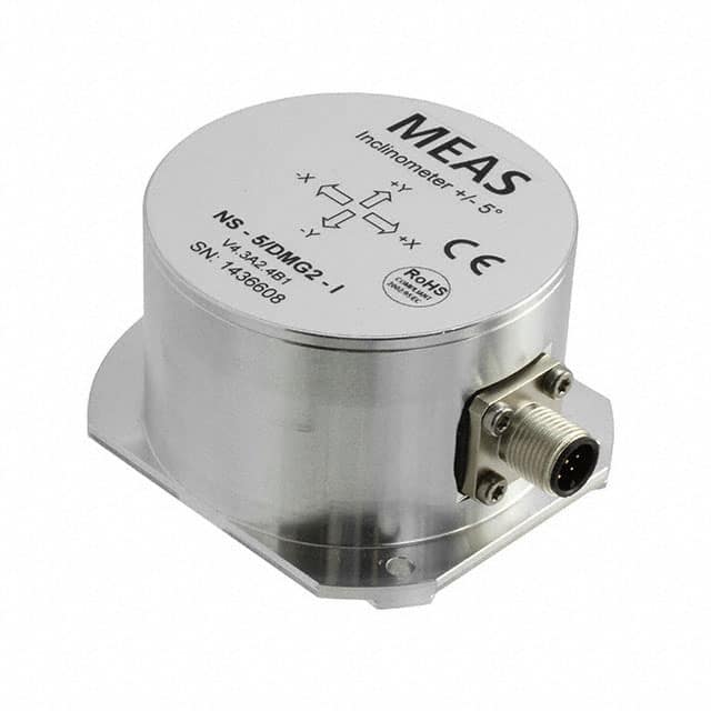 G-NSDMG-017 TE Connectivity Measurement Specialties                                                                    INCLINOMETER 2-AXIS 5DEG MOD