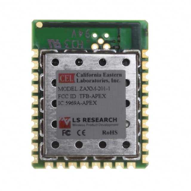 ZAXM-201-1 CEL                                                                    RF TXRX MOD 802.15.4 TRACE ANT