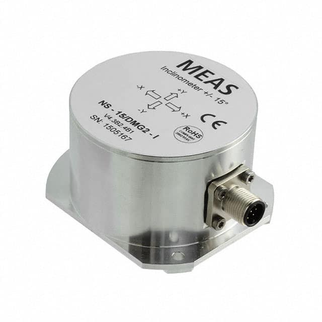 G-NSDMG-021 TE Connectivity Measurement Specialties                                                                    INCLINOMETER 2-AXIS 15DEG MOD