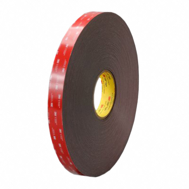 4979F-1"X36YD 3M                                                                    TAPE DBL COATED BLACK 1"X 36YDS