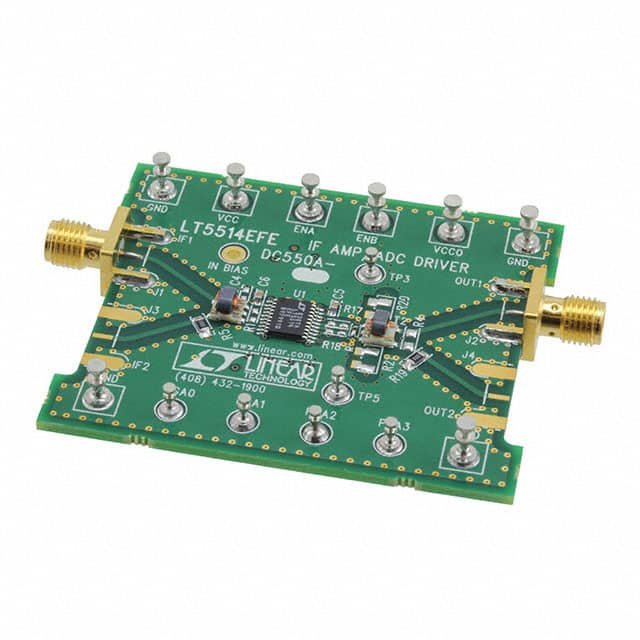 DC550A Linear Technology/Analog Devices                                                                    EVAL BOARD FOR LT5514EFE