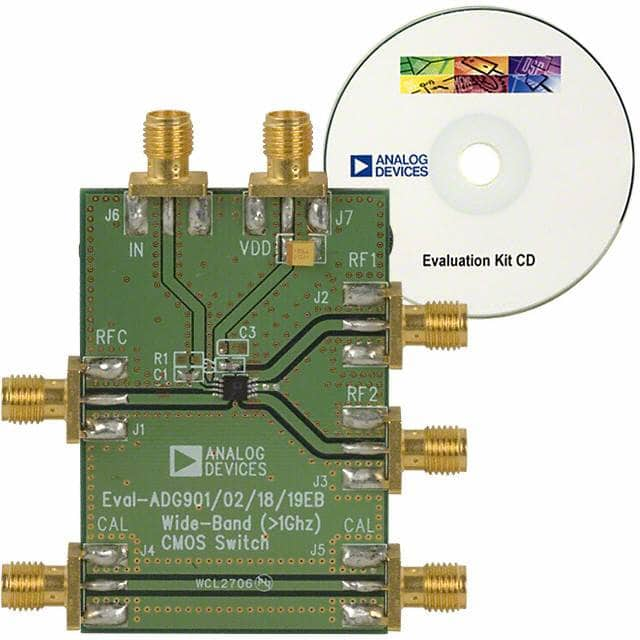 EVAL-ADG902EBZ Analog Devices Inc.                                                                    BOARD EVALUATION FOR ADG902