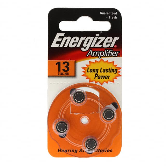 AC13-4AP Energizer Battery Company                                                                    BATT ZINC 1.4V BUTTON 7.9MM 4PK