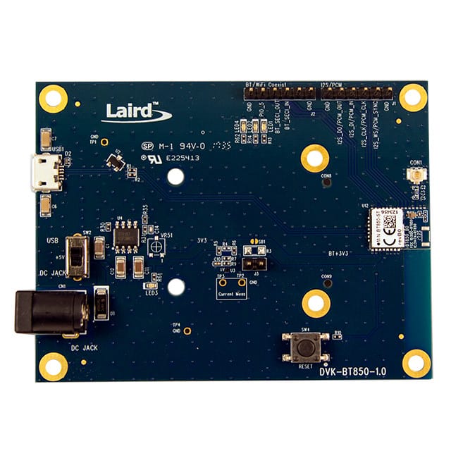 DVK-BT850-ST Laird - Wireless & Thermal Systems                                                                    DEVELOPMENT KIT FOR BT850ST MODU