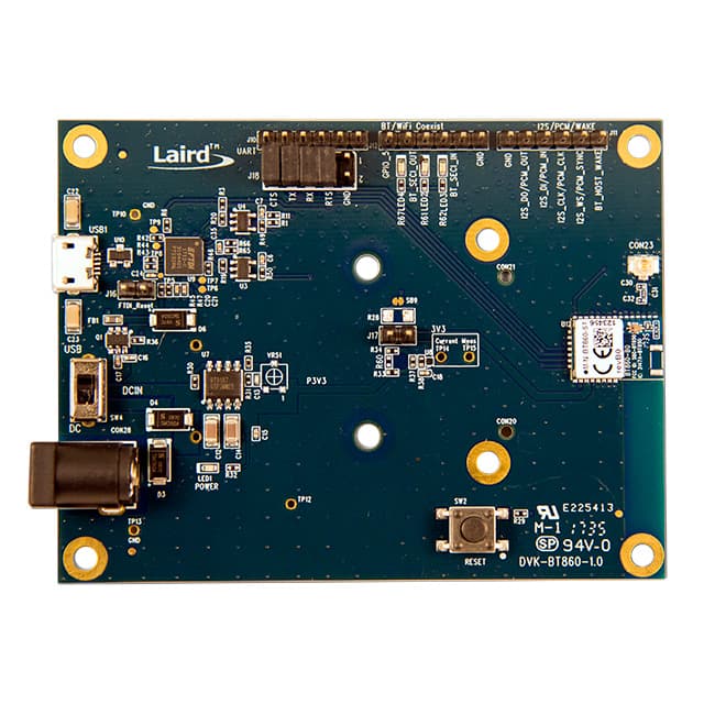 DVK-BT860-ST Laird - Wireless & Thermal Systems                                                                    DEVELOPMENT KIT FOR BT860S5 MODU