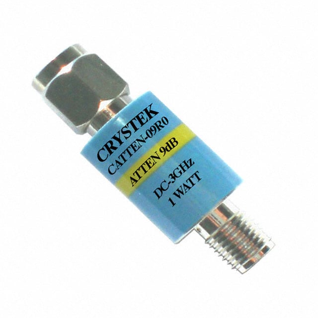 CATTEN-09R0 Crystek Corporation                                                                    ATTENUATOR SMA 3GHZ 50 OHM 9DB