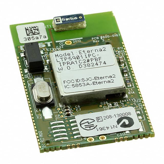 LTP5901IPC-IPRA1C2#PBF Linear Technology/Analog Devices                                                                    RF TXRX MODULE 802.15.4 CHIP ANT