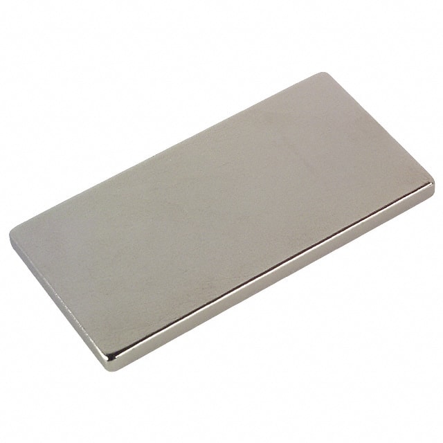 8027 Radial Magnet Inc.                                                                    MAGNET RECTANGULAR NDFEB AXIAL