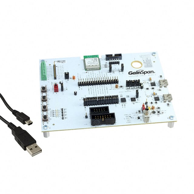 808-0061 GainSpan Corporation                                                                    RF EVAL DEV KIT GS2101MIP