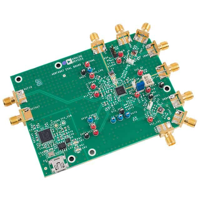 ADRF6807-EVALZ Analog Devices Inc.                                                                    EVAL BOARD FOR ADRF6807